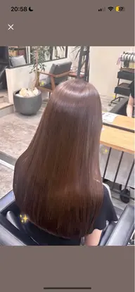 プレミアムケアカラー＋Aujua treatment🧚‍♀️✨️