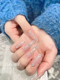 ✨おすすめ✨ワンカラー＋10本スートン盛り放題✨［チップ長さ出し］