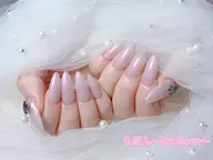 🎀学割U24【24歳以下の方限定】 ジェルチップ長さ出しワンカラー☆550円パーツ2個プレゼント☆6980