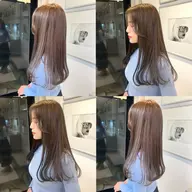 🌟ブリーチ無しのダブルカラーで叶える🌟ダメージレス透明感カラー♡トリートメント♡スパシャンプー♡ダメージ除去カット