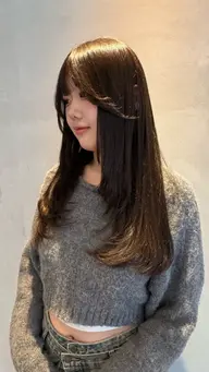 前髪、顔周りカット✂️