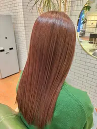 【秋冬トレンド】暖色カラー×水素トリートメント(前処理TR+ナノバブル込み)