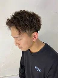 【メンズ限定】カット＋パーマ¥15950→¥9900