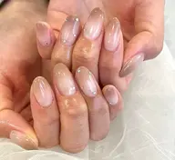 お爪に優しいGel-X長さ出し10本＋カラーグラデーション💫（パラジェル無料）