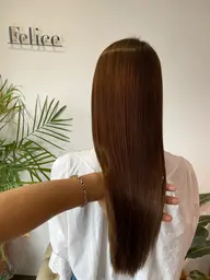 【輝く艶髪へ】美髪縮毛矯正