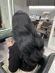 🖤ハイトーンに戻せる黒染め🖤リタッチ+カラー🎵