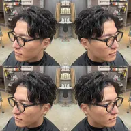 🔥カッコよくなりたい方🔥🌀スパイラルパーマ🌀【1日1人限定】メンズカット➕パーマ➕髪質改善内部トリートメント✨