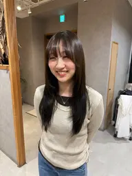 🌟期間限定クーポン🌟【ブリーチなしダブルカラー+トリートメント】 透明感があるカラー、ブリーチなしで明るくしたい方☆