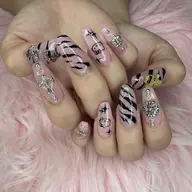 ハーフデザインコース【オフ込み】【持ち込みデザインok】【両手最大5本のデザイン】【パーツ1100円分無料】