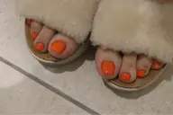 【FOOT】オフ有りジェルワンカラー⭐︎フットバス付き/¥4400