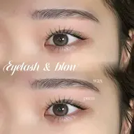 上まつ毛パーマ×アイブロウWAX同時施術🎀🫧〖🩰ご新規様：¥11300 │ 再来様：¥12500〗