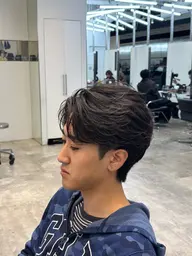 カット+曲がる縮毛矯正