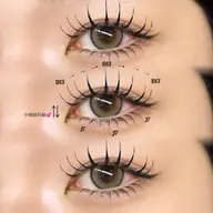 【当日限定】💘上下エクステ💘上100本/下40本 セーブルorフラット