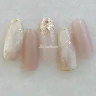 ❥ご新規様限定 定額デザイン❥モテネイル✨大理石×ミラー