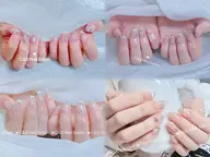 マグネットネイル/ラメ/フラッシュ+韓国&ワンホンネイル小パーツ10個