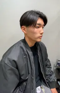 【メンズ限定】シャキッとしすぎない自然な縮毛矯正＋カット