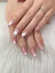 3月限定【Hand】うるうる♪マグネットネイル💜ご新規様オフ無料¥7700