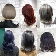 《ダブルカラー》ブリーチ+全体カラー+5STEPトリートメント