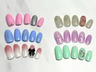 【定額ジェルネイル】パラジェル無料☆シンプルコース ¥6500☆初回オフ無料