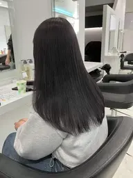 💗本日限定💗うるツヤカラー➕アルガンオイル配合トリートメント➕くびれ巻きお