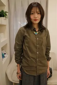 似合わせカット＋カラー(oggiottoトリートメントのついたケアカラー)