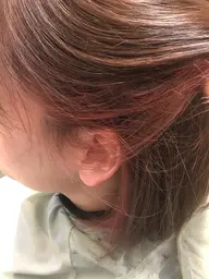 【流行カラー】カット+イルミナフルカラー+イルミナイヤリングカラー¥14400