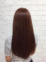 【自然なストレート♪】やわらか縮毛矯正＋調整カット