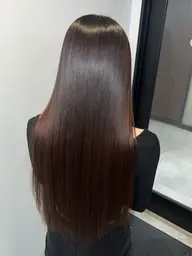 ✂️カット＋地毛風ストレート✂️