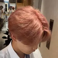 メンズカット＋ブリーチ有りダブルカラー