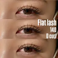 平日限定✨️フラットラッシュ140本￥6050［口コミ必須］