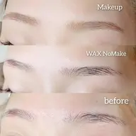 ラッシュリフト＆アイブロウスタイリング（眉毛WAX・メイクレクチャー）当日予約不可⚠️
