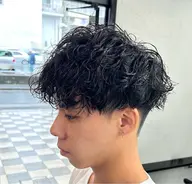 メンズカット✂︎+ニュアンスパーマ