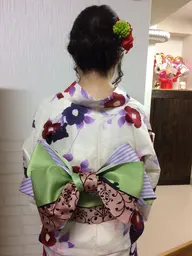 浴衣着付け＋ヘアメイク