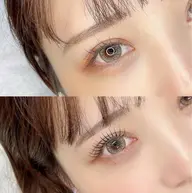 【自然に盛れる】LEDエクステ80本×まつ毛パーマ