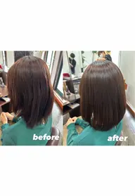 【高濃度水素】髪質改善ストレート＋カット✂️＋marbb🫧🚿