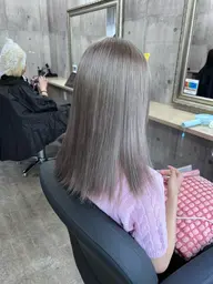 【✨4月限定✨】潤艶カラー+TOKIOトリートメント ¥6900(ロング料別途)