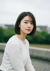 黒染めカラー＋トリートメントサービス