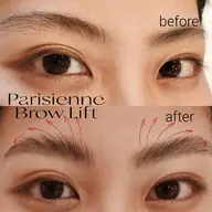 【アイブロウ】パリジェンヌブロウリフト(パーマ&ワックス)+メイク仕上げ
