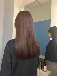 ブリーチ無しカラー+3stepトリートメント