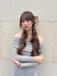 【時短&印象up!】ヘアセット+ポイントメイク¥8800→¥6600⚠️カチモリヘア＋1000円