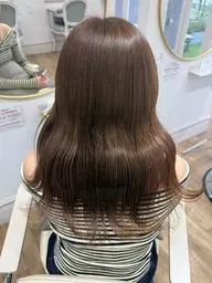 𖤐【ダメージ少なく】𖤐柔らかベージュカラー🏷＋🧴前処理トリートメント付き🧴