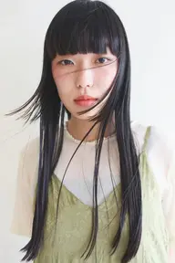 【初回限定】カット+ストレートパーマ/縮毛矯正