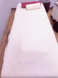 背中。前面脚。頸肩頭。足裏。それぞれ各1部位