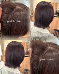 【🩷ᩚ当日予約限定🩷ᩚ】うる艶カラー➕補修トリートメント➕頭皮洗浄マーブスパ無料🫧