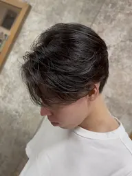 メンズカット+曲がる縮毛矯正