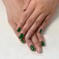 （オフなし）ワンカラーと2本アート（アートは画像のデザイン）