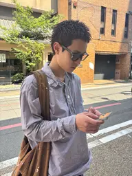 men's cut＋men's color