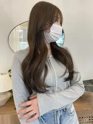 【平日限定】デザインカット＋透明感ワンカラー＋2stepトリートメント