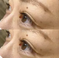 【ボリューム感で印象的なお目元に🤍】フラットラッシュ140本