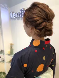 ヘアアレンジ&浴衣着付け♡11:00​〜​16:00